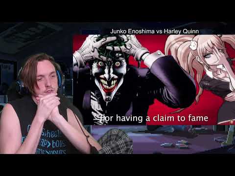 Junko Enoshima vs Harley Quinn - Rap Battle (Reaction/Breakdown)