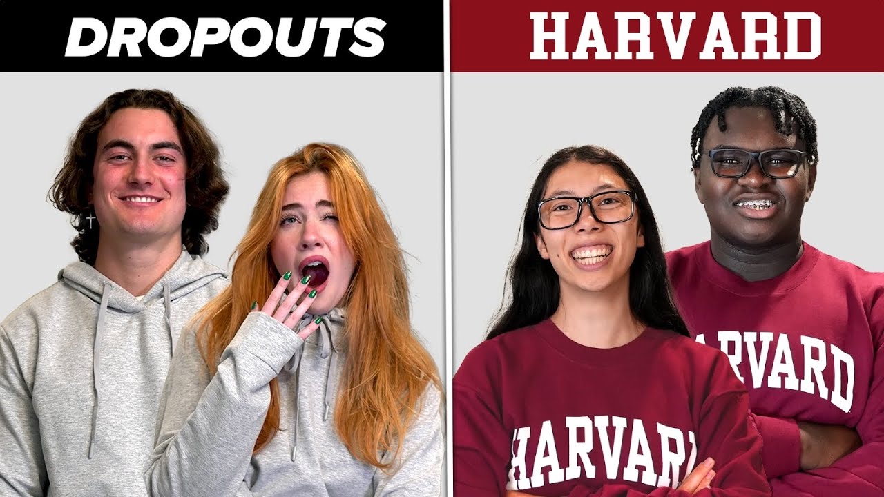 WHO'S SMARTER? | College Dropouts vs Harvard Students