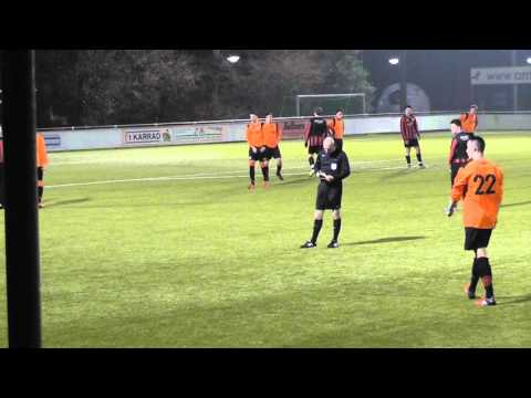 1 maart 2016 VVIJ A2 - VV De Meern A2 beker 3-1 een pittig gesprek zal volgen