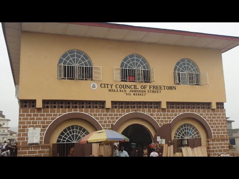 THE OLDEST MARKET IN SIERRA LEONE. "BIG MARKET"