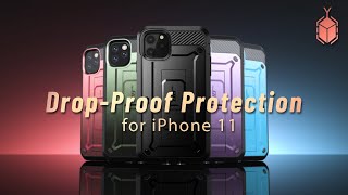 SUPCASE UB Pro Apple iPhone 11 Hoesje Full Protect met Kickstand Zwart Hoesjes