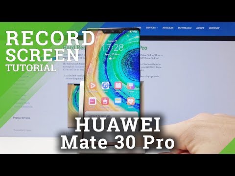 How to Record Screen in HUAWEI Mate 30 Pro - Screen Recorder