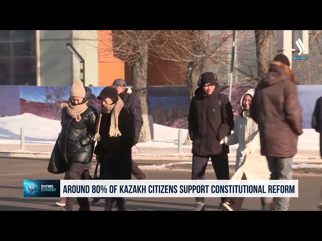 Around 80% of Kazakh citizens support constitutional reform