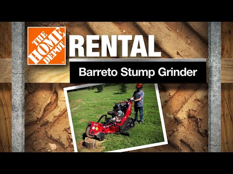 Barreto Stump Grinder | The Home Depot Rental