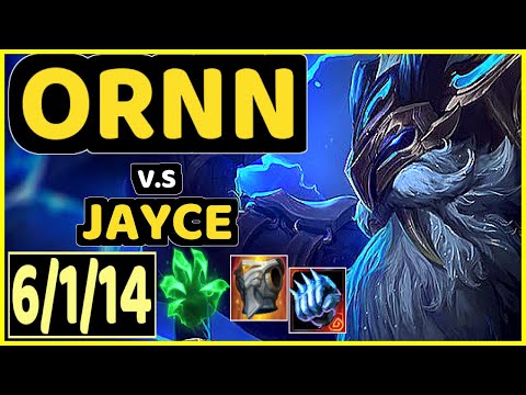 THAL (ORNN) vs JAYCE - 6/1/14 KDA TOP CHALLENGER GAMEPLAY - KR