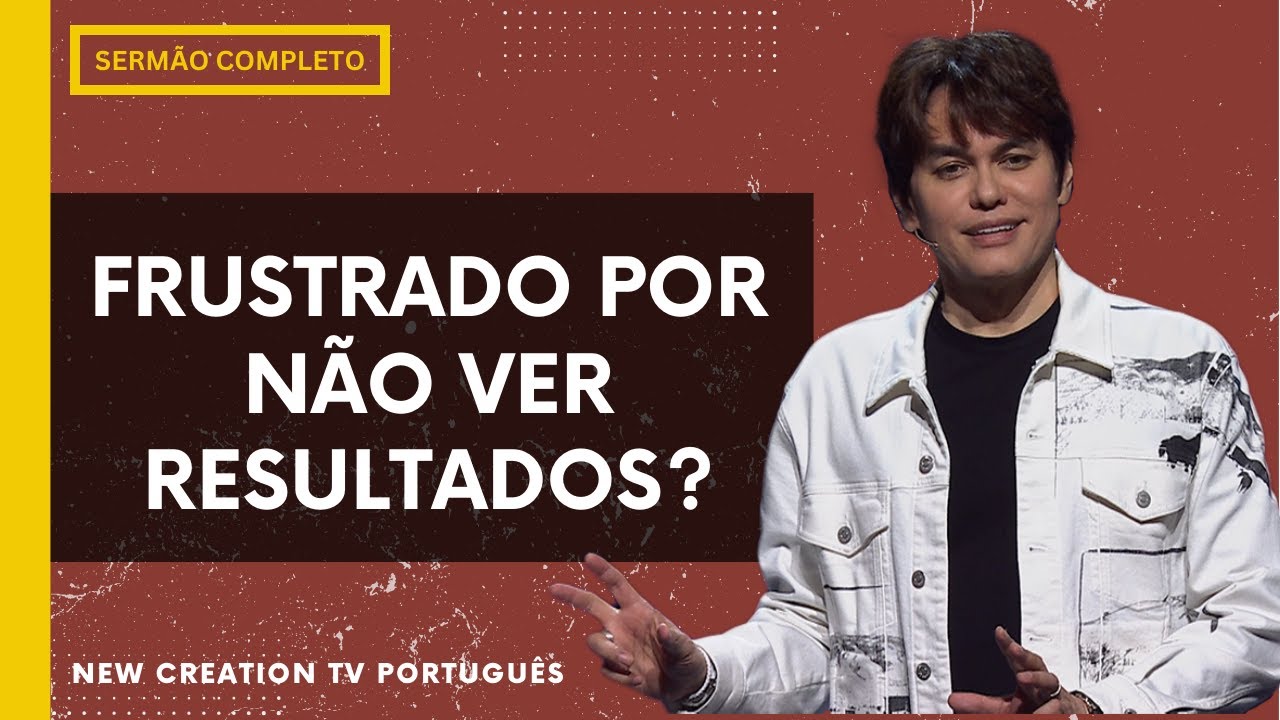 Ver Jesus Pode Liberar Seu Avanço | Joseph Prince | New Creation TV Português