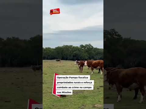 Operação Pampa fiscaliza propriedades rurais e reforça combate ao crime no campo nas Missões