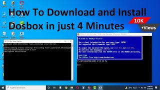 How to Download and Install DOSBox On Windows(7,8,10) in Just 4 Minutes