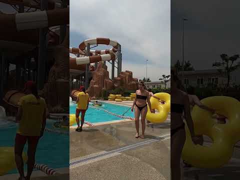 ☀️Wonderful Summer Holiday Water Park Swimming Pool Hot Day 40🏝 #waterpark #waterslide