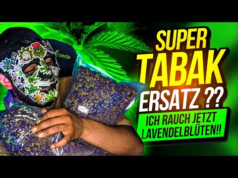 SUPER TABAK ERSATZ😱?? ICH RAUCH JETZT LAVENDEL BLÜTEN🫡