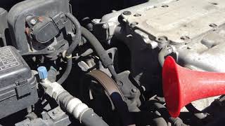 Tutorials || Serpentine Belt Squeal Water Test