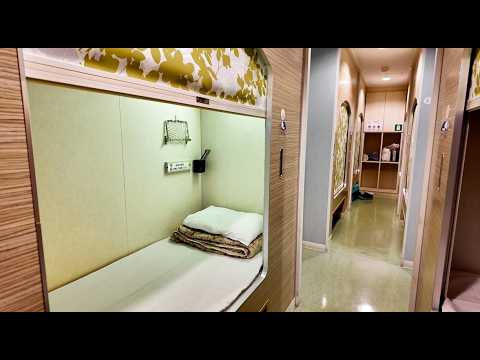 I Spent 40 Hours in a Shared Capsule Pod on Japan’s LONGEST Ferry for New Year’s Eve