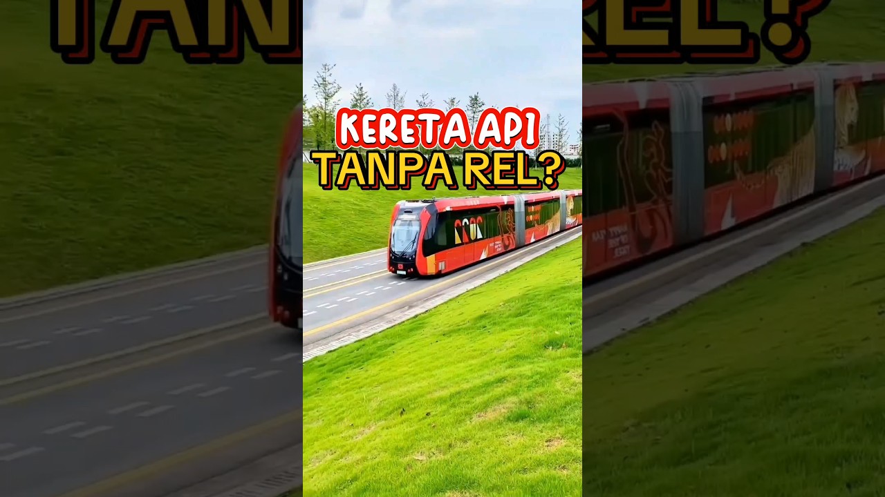 Kereta Tanpa Rel, Inovasi Transportasi Masa Depan dari Tiongkok  #china #shortsvideo #tiongkok