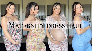 ROSS MATERNITY DRESS HAUL 2022 | 27 WEEKS PREGNANT 🤰🏻🤍