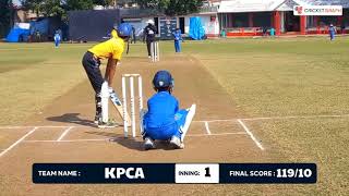 U12 Junior T20 Cricket Match in Santacruz, Mumbai | MCC B V KPCA | Cricket highlights | CricketGraph