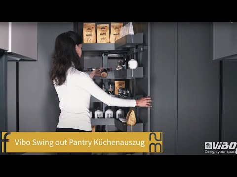 VIBO "Swing out Pantry" Küchenschrank Beschlag und Organizer | form32