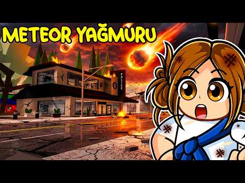 A Meteor is Coming to Brookhaven! ☄️ Are Ece and Her Friends Safe? 🚨 Roblox Brookhaven 🏡RP