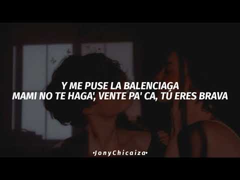 y me puse la balenciaga [Letra/Lyrics]