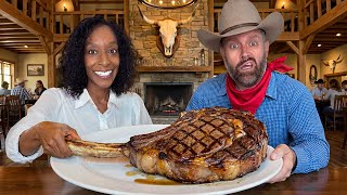 Brits Try The Legendary Texas Steakhouse Serving 1,000 Steaks A Day