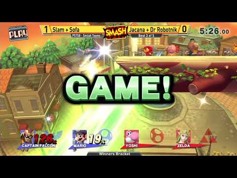PSTS8 - Dr Robotnik + Jacana VS Slam Jammington + Versace Sofa - Sm4sh Doubles