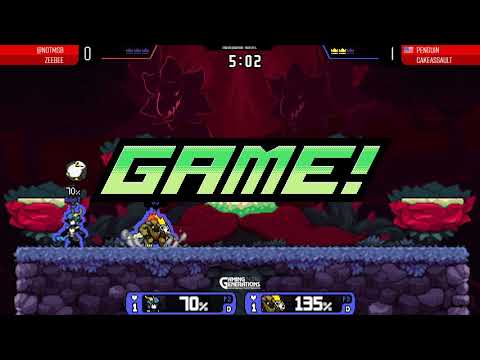 GENESIS 7 Rivals of Aether Doubles - Losers Quarters: MSB & ZeeBee vs Penguin & CakeAssault