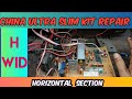 H WID Not Working China Ultra Slim Tv Local China Ultra Slim Colour TV Kit Repair