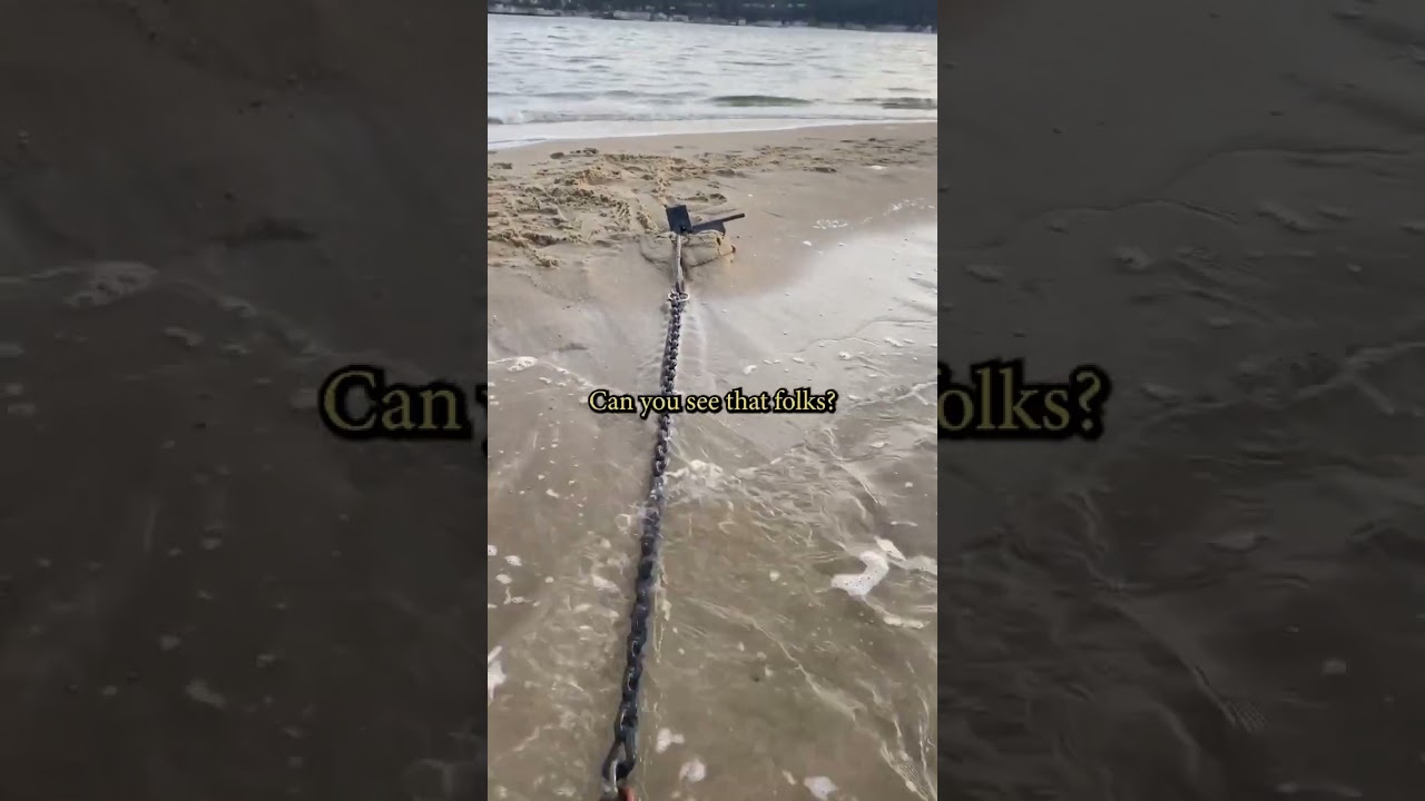 Bridge Marina Boating Demo: How an Anchor Works #boat #anchoring #beach