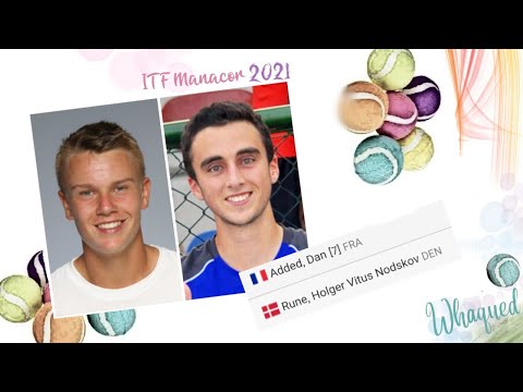 Dan Added vs Holger Vitus Nodskov Rune - ITF Manacor 2021