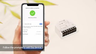 Video de Relé inteligente WiFi EZVIZ de 16 A con contacto seco y Matter