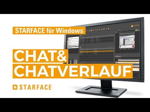 Chat und Chatverlauf - STARFACE UCC Client für Windows - Tutorial