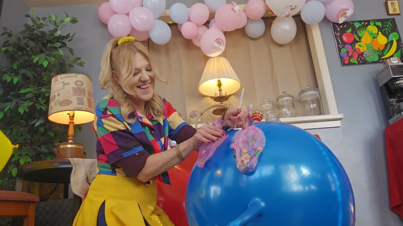 Confetti Bubble Balloons From Dollar Tree 