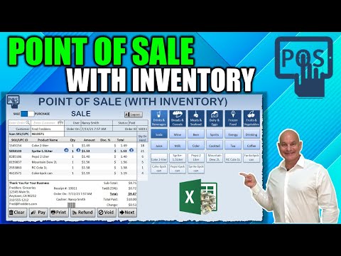 , title : 'How To Make A Point Of Sale (POS) Application With Inventory In Excel [Masterclass & Free Download]'