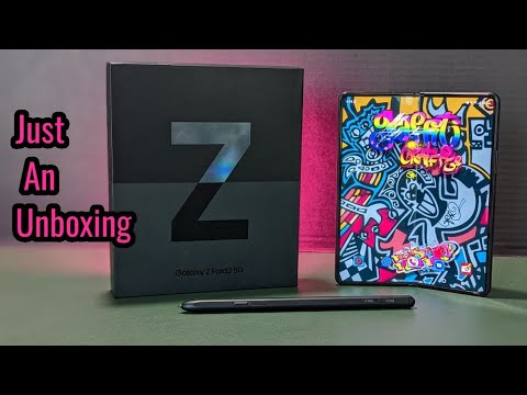 Samsung Z Fold3 Unboxing Only - No Talking Series