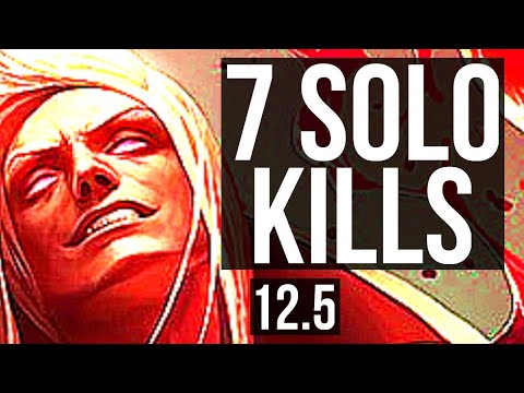 VLAD vs KENNEN (TOP) | 7 solo kills, 1200+ games, 1.6M mastery, Legendary | NA Diamond | 12.5