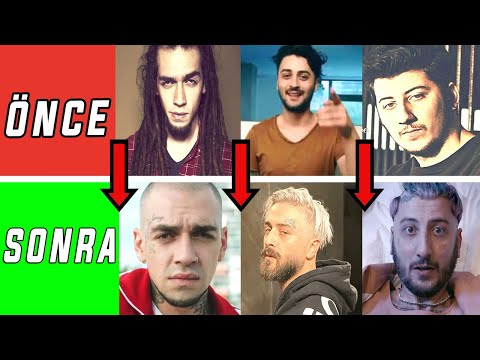 TARZINI DEĞİŞTİREN RAPÇİLER! (XXXTentacion, Ezhel, Şehinşah, Server Uraz, Khontkar..) + Türkçe Rap!