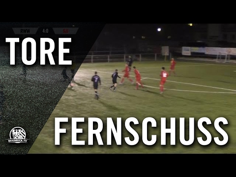 Schöner Treffer mit viel Effet von Assil Mohebbi (Rot-Weiss Walldorf) | MAINKICK.TV