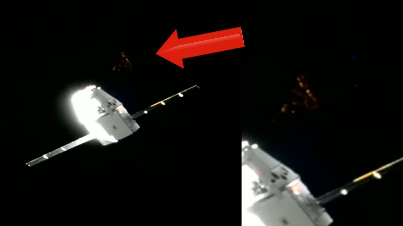 “Undeniable” Massive Unknown Craft Rendezvous With SpaceX’s Dragon!