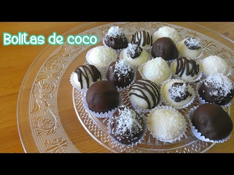 Bolitas de coco