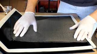 How to make simple carbon fiber panels