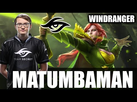 Matumbaman  - WINDRANGER Gameplay - 7.28 - 11000 MMR- Dota 2 Pro Games - Full Gameplay