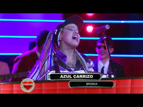 Azul La dama del Acordeón en Pasión de Sábado 22/10/2016