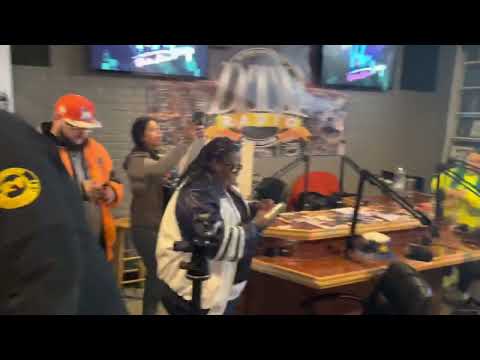 On the radio
