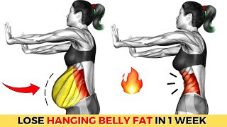 🔥 Best Exercises for Hanging Belly 👙 30-Minute Standing Workout | Lose Belly Fat in 2 Weeks