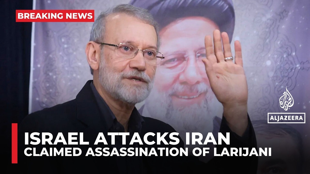 Israeli defence minister says Iran’s security chief Ali Larijani killed in strike