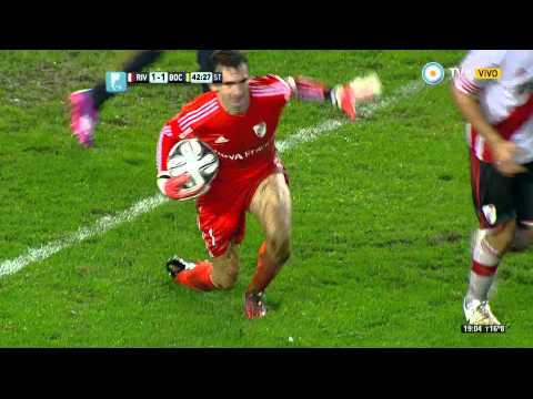 Trapito mojado. River 1 - Boca 1 | TPD2014 - Fecha 10