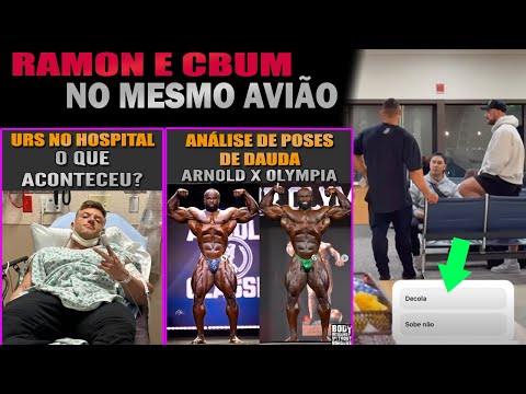 Ramon e CBUM vão juntos para o Arizona para fazer o treino + Dauda melhorou desde o Olympia? + Urs