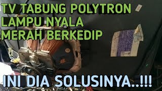 Download lagu Cara Memperbaiki Tv Tabung Polytron Mati Standby Lampu Indikator Nyala Berkedip mp3