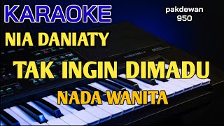Download lagu Nia Daniaty | Tak Ingin Dimadu | Karaoke | Cover mp3