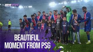 🔥 What a beautiful moment from PSG! ❤️