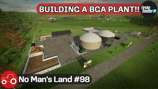 Building A BGA Plant Processing Manure & Slurr